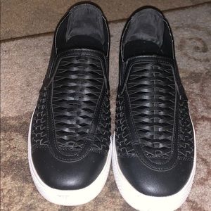 Faux Leather Slip-on